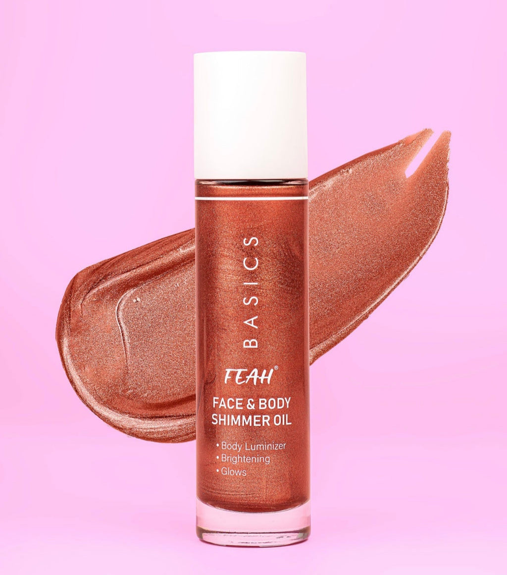 FEATH - Shimmer oil face and body
