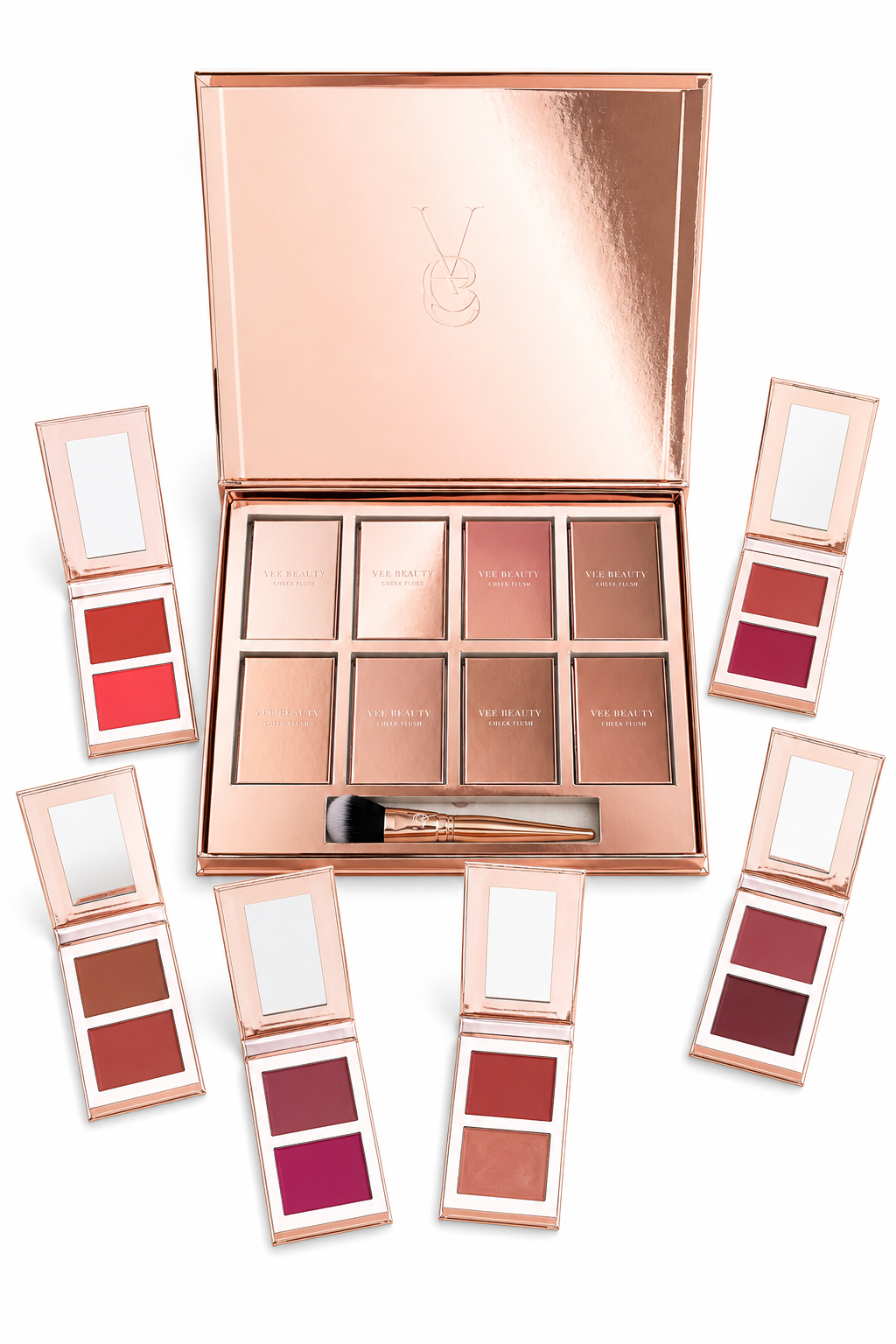 VEE BEAUTY - Paradise Blush x8