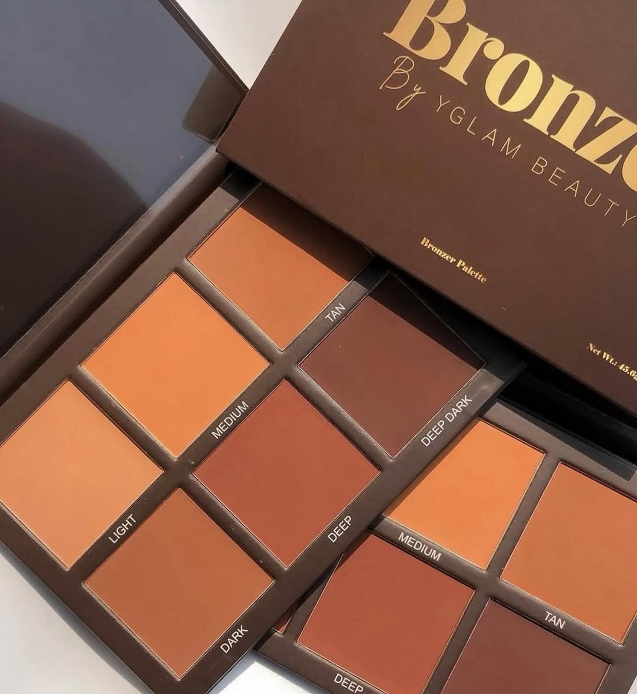 YGLAM BEAUTY - Bronzey contour palette